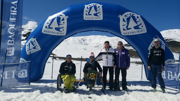 Buen tono de los navarros en el Campeonato de Espa&ntilde;a de Esqu&iacute; Adaptado